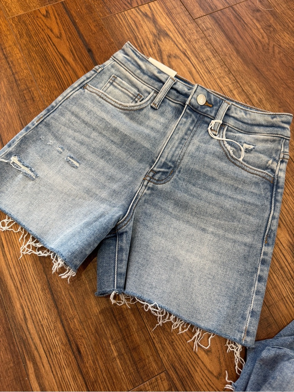 Lovervet | Super High Rise Denim Shorts